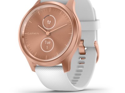 Smart watch GARMIN Vivomove Style Rose Gold white - 010-02240-20