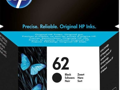 Tinta HP C2P04AE Black No.62 original