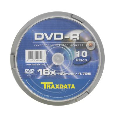 DVD-R medij TRAXDATA 4.7GB 16x speed Spindle  10/1