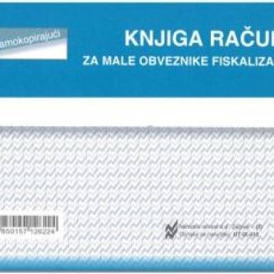 TI.IX-410 Knjiga računa A6, 3x50 listova (za male obveznike fiskalizacije)OS