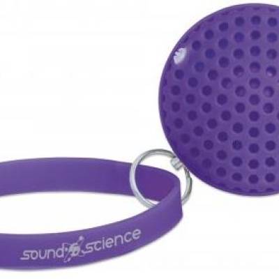 Zvučnik SOUND SCIENCE Atom Glowing Bluetooth 3W - Purple