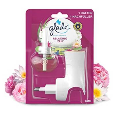 Osvježivač prostora električni Glade s refilom 20ml relax and zen