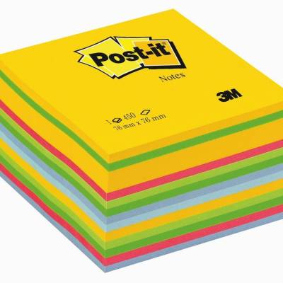 Blok samoljepljivi 76x76mm 450 listova Ultra Post-it 3M 2030U