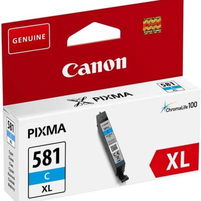 Tinta CANON CLI-581 XL Cyan original