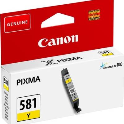 Tinta CANON CLI-581  Yellow original