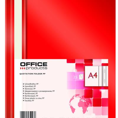 Fascikl euromehanika  A4 Office products 1/1 crveni