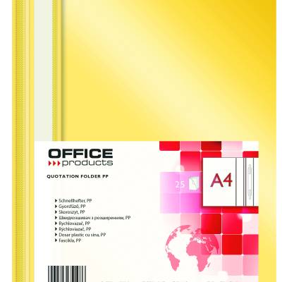 Fascikl euromehanika  A4 Office products 1/1 žuti