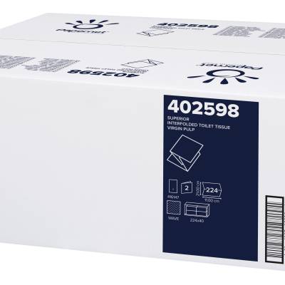 Papir toaletni listići 40/1 Superior 402598