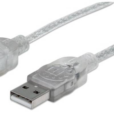 Kabel USB tip A-M<=>USB tip A-Ž  3.0m USB2.0 produžni - MANHATTAN