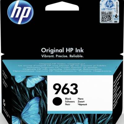 Tinta HP 3JA26AE Black No.963 original