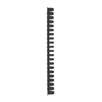 Spirala plastična za uvez do 180 listova 22mm 50/1 okrugla crna