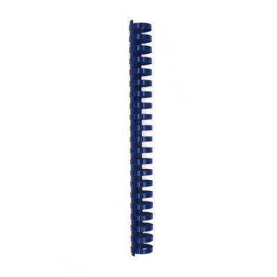 Spirala plastična za uvez do 245 listova 28mm 50/1 okrugla plava