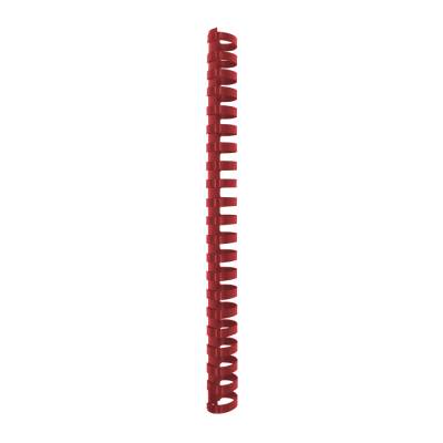 Spirala plastična za uvez do 340 listova 38mm 50/1 ovalna crvena