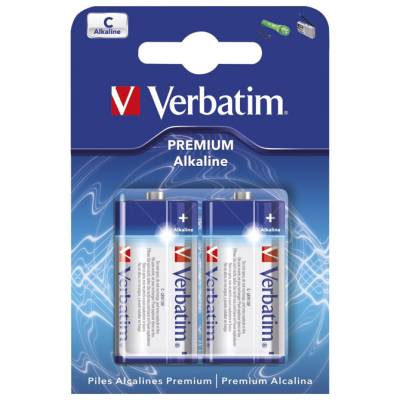 Baterija VERBATIM 49922 C 1.5V Alkalne 2/1