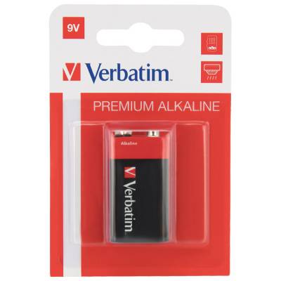 Baterija VERBATIM 49924 D 6LR61 9V Alkalne