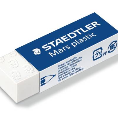 Gumica za brisanje Staedtler 526 50 bijela plastic