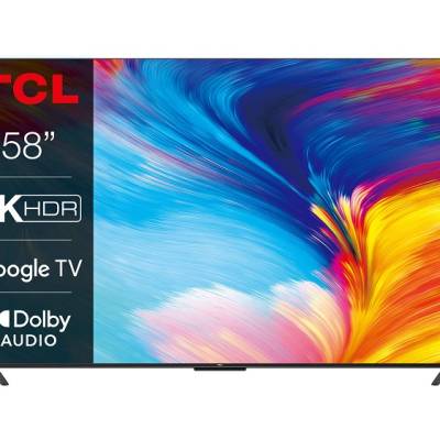 TV TCL 58P635, LED, 58", 146cm, UHD, Google TV