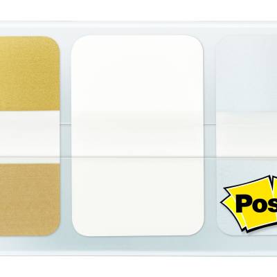 Zastavica 25,4x38,1mm 3x12 listova Printed Metallic Post-it 3M 3 boje