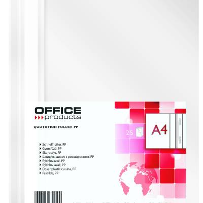 Fascikl euromehanika  A4 Office products 1/1 bijeli