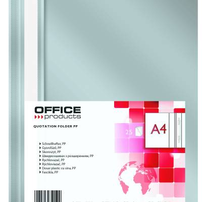 Fascikl euromehanika  A4 Office products 1/1 sivi