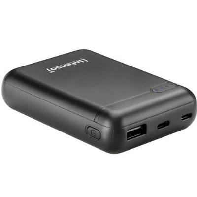 Power Bank 10000mAh INTENSO XS10000 - Micro USB + USB-C - Black