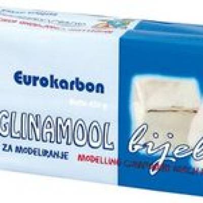 Glinamol 450gr Eurokarbon bijeli