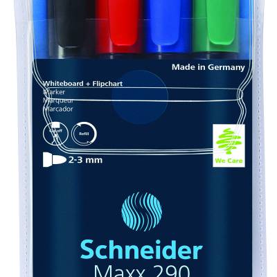 Marker za bijelu ploču i flichart 2-3mm Schneider Maxx 290 4/1