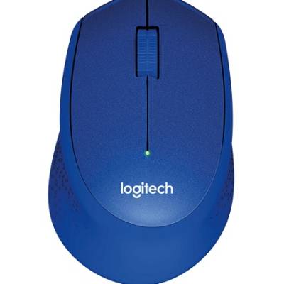 Miš LOGITECH M330 Wireless Silent Plus - Blue