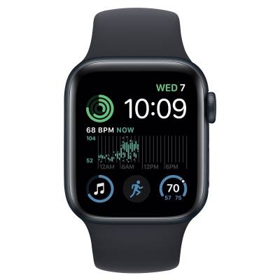 Smart watch APPLE SE2 GPS, 40mm Midnight Aluminium - mnjt3bs/a