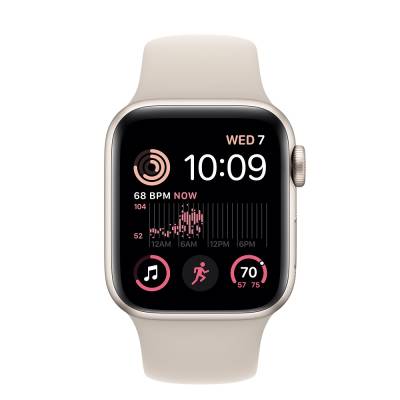 Smart watch APPLE SE2 GPS, 40mm Starlight Aluminium - mnjp3bs/a