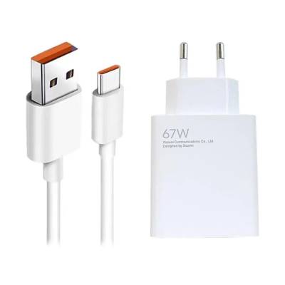 Adapter za napajanje XIAOMI Mi - kućni punjač + kabel USB Type-C 67W