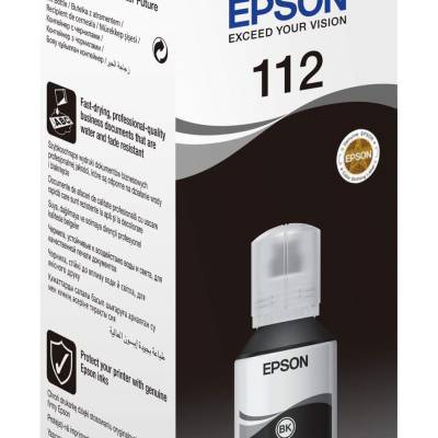 Tinta EPSON EcoTank 112 Black original