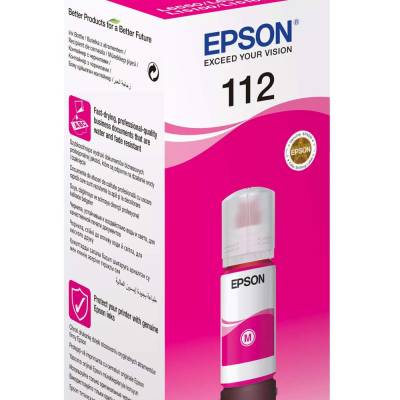 Tinta EPSON EcoTank 112 Magenta original