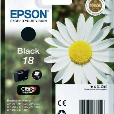 Tinta EPSON T1801 black 18 original