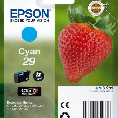 Tinta EPSON T29824010 Cyan 29 - Claria Home Ink original