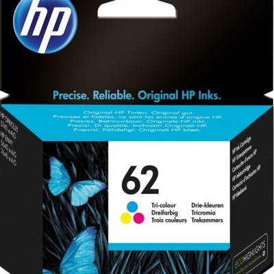 Tinta HP C2P06AE Tri-color No.62 original