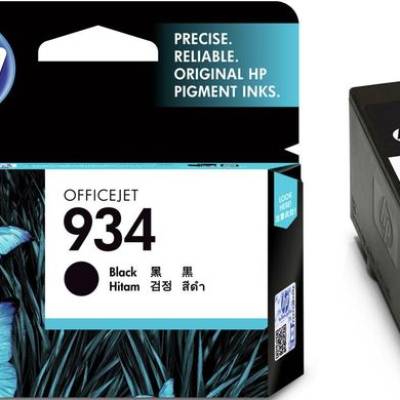 Tinta HP C2P19AE Black No.934 original