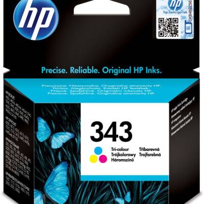 Tinta HP C8766EE Tri-color No.343 original