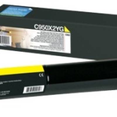 Toner LEXMARK C950 Yellow original