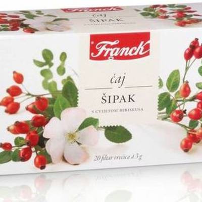 Čaj FRANCK Šipak omot 60g 20/1