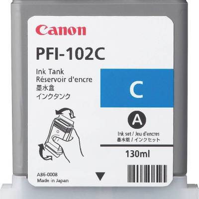 Tinta CANON PFI-102C Cyan original