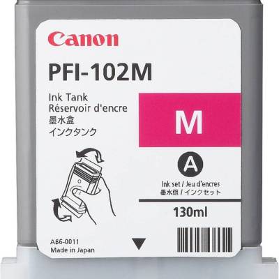 Tinta CANON PFI-102M Magenta original