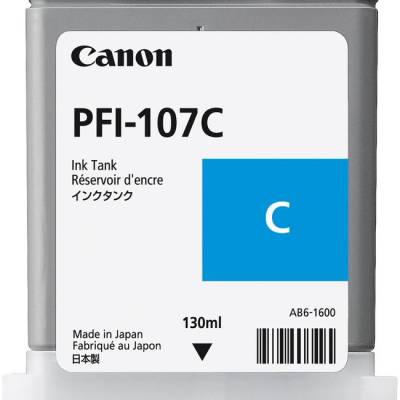 Tinta CANON PFI-107C Cyan original