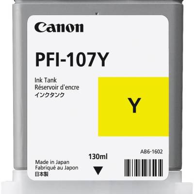 Tinta CANON PFI-107Y Yellow original