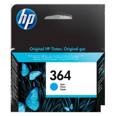 Tinta HP CB318EE Cyan No.364 original