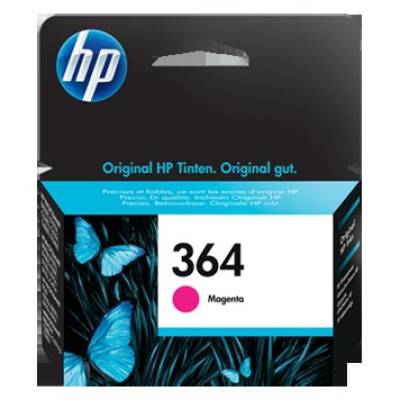 Tinta HP CB319EE Magenta No.364 original