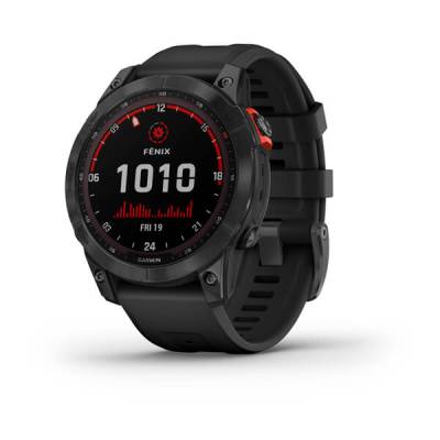 Smart watch GARMIN Fenix 7 SOLAR Tamnosivi s crnim remenom - 010-02540-11