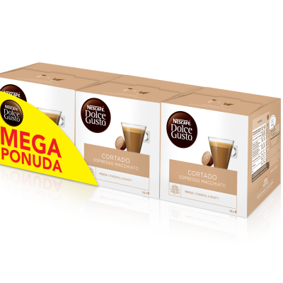 NESCAFE Dolce Gusto Cortado 302,4g (48 kapsula) MEGAPACK