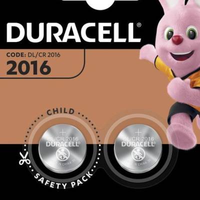 Baterija DURACELL DL2016 2/1