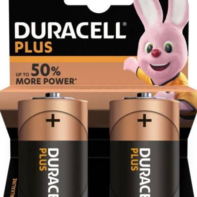 Baterija DURACELL D Plus 2/1